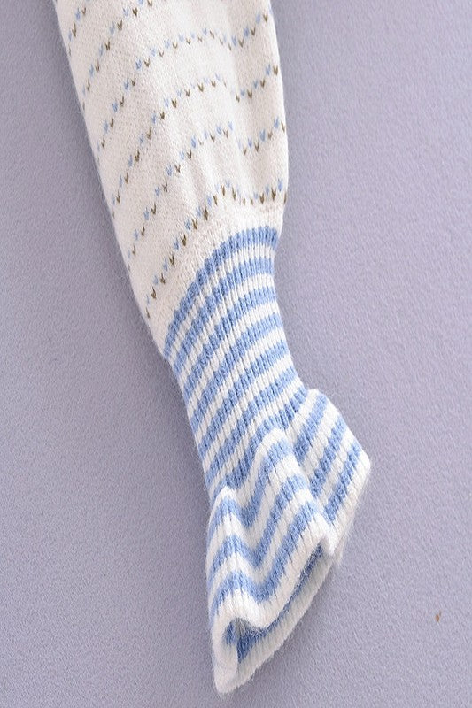 Ruffle Cuff Cardigan