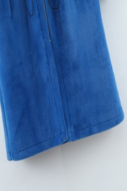Long Faux Fur Jacket