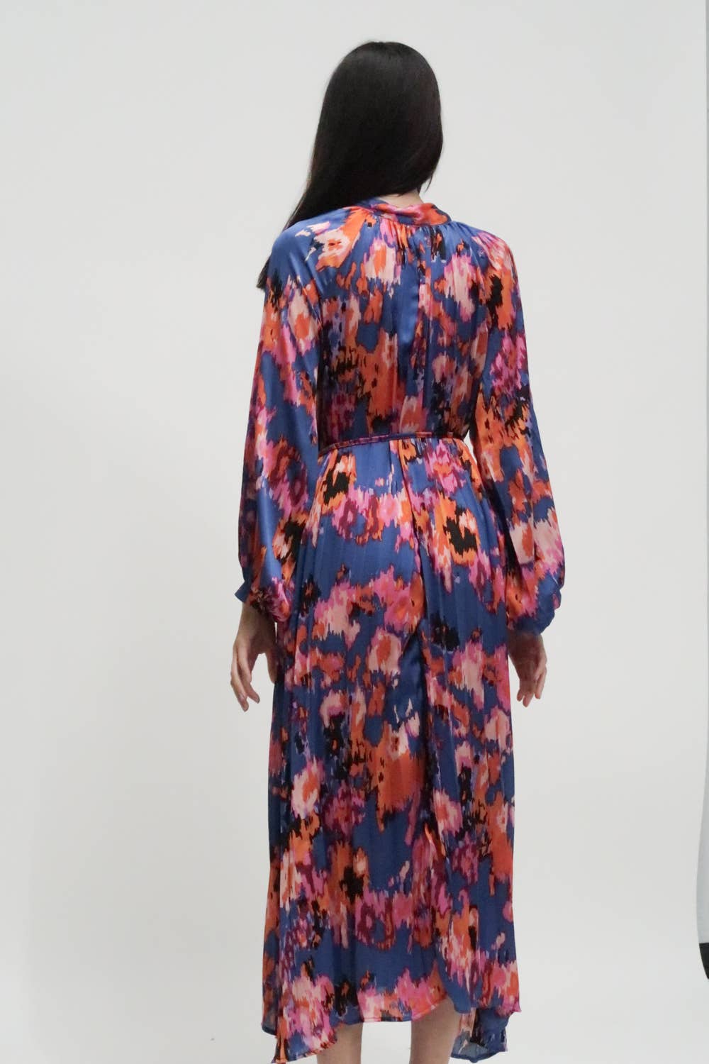 Pleated Maxi Dress