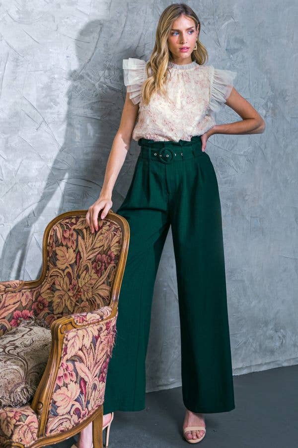 Flutter Sleeve Top