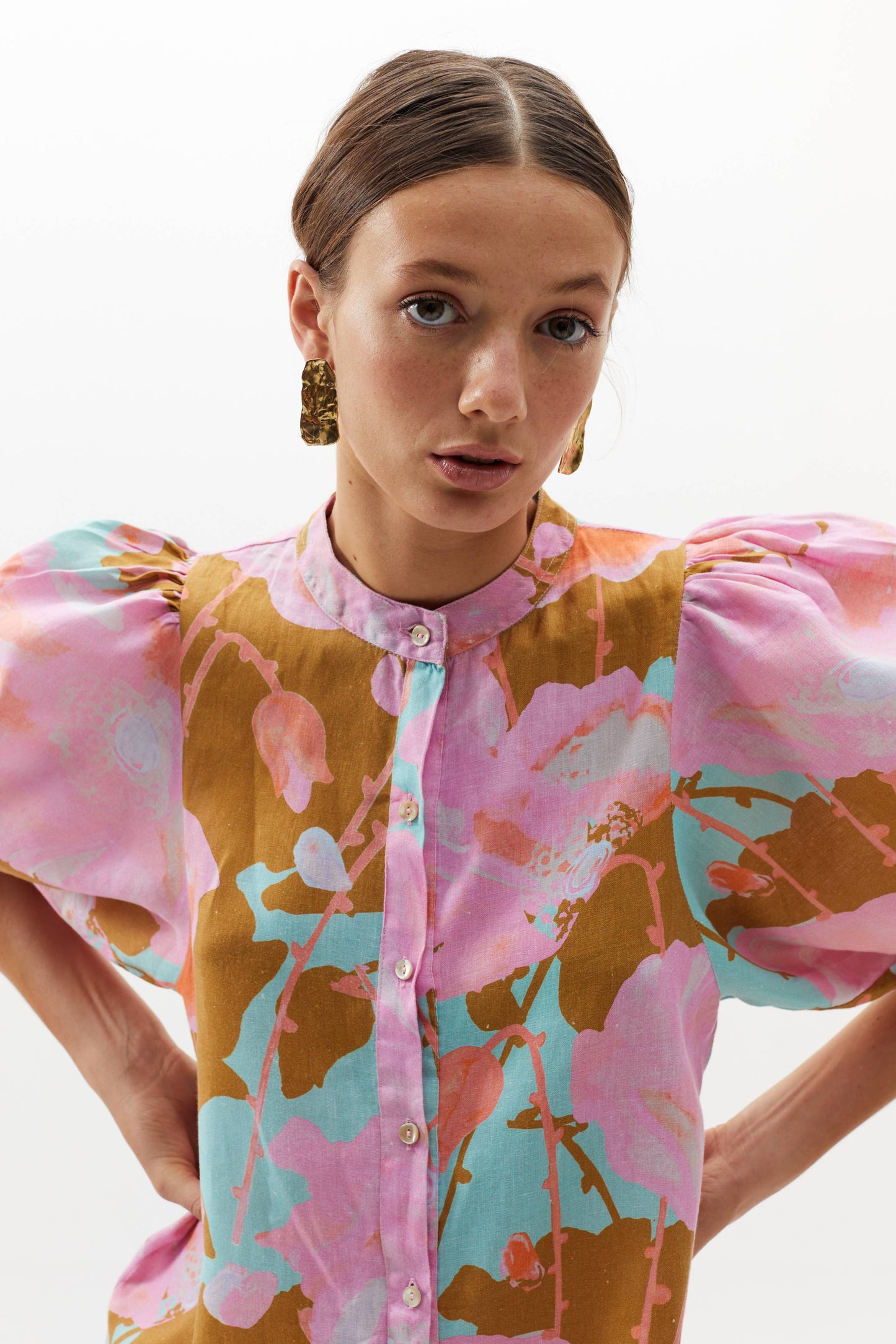 Bubble Dress - Aquarela: Aquarela
