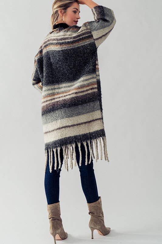 Stripe Cardigan