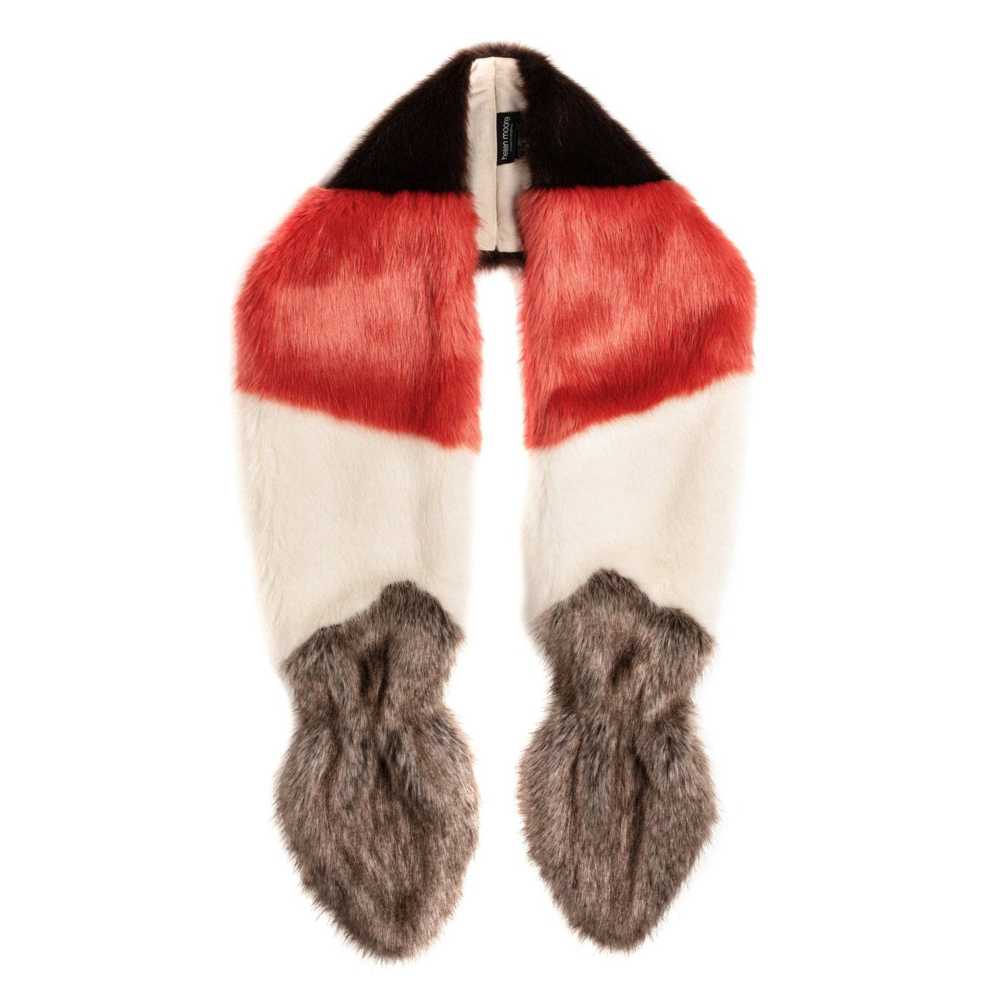 Luxury Faux Fur Multi Vixen Scarf