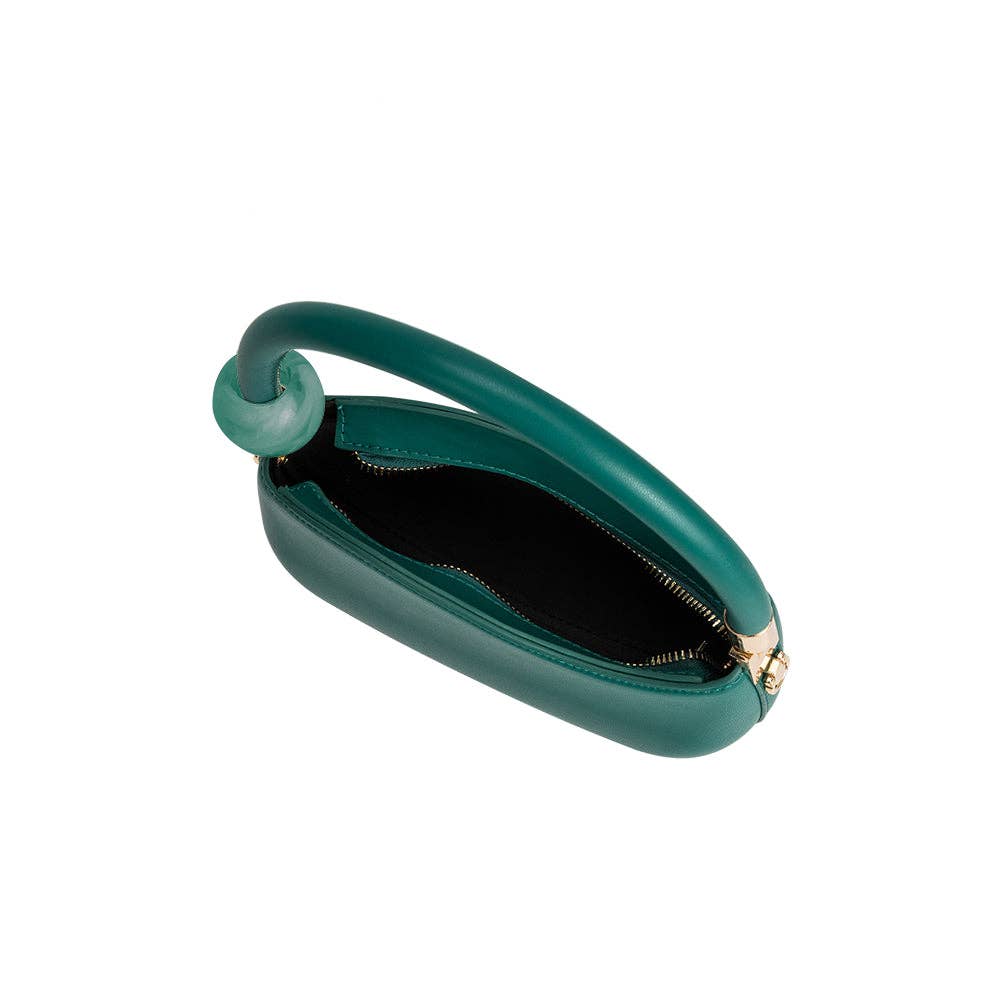 Recycled Vegan Crossbody in Jade