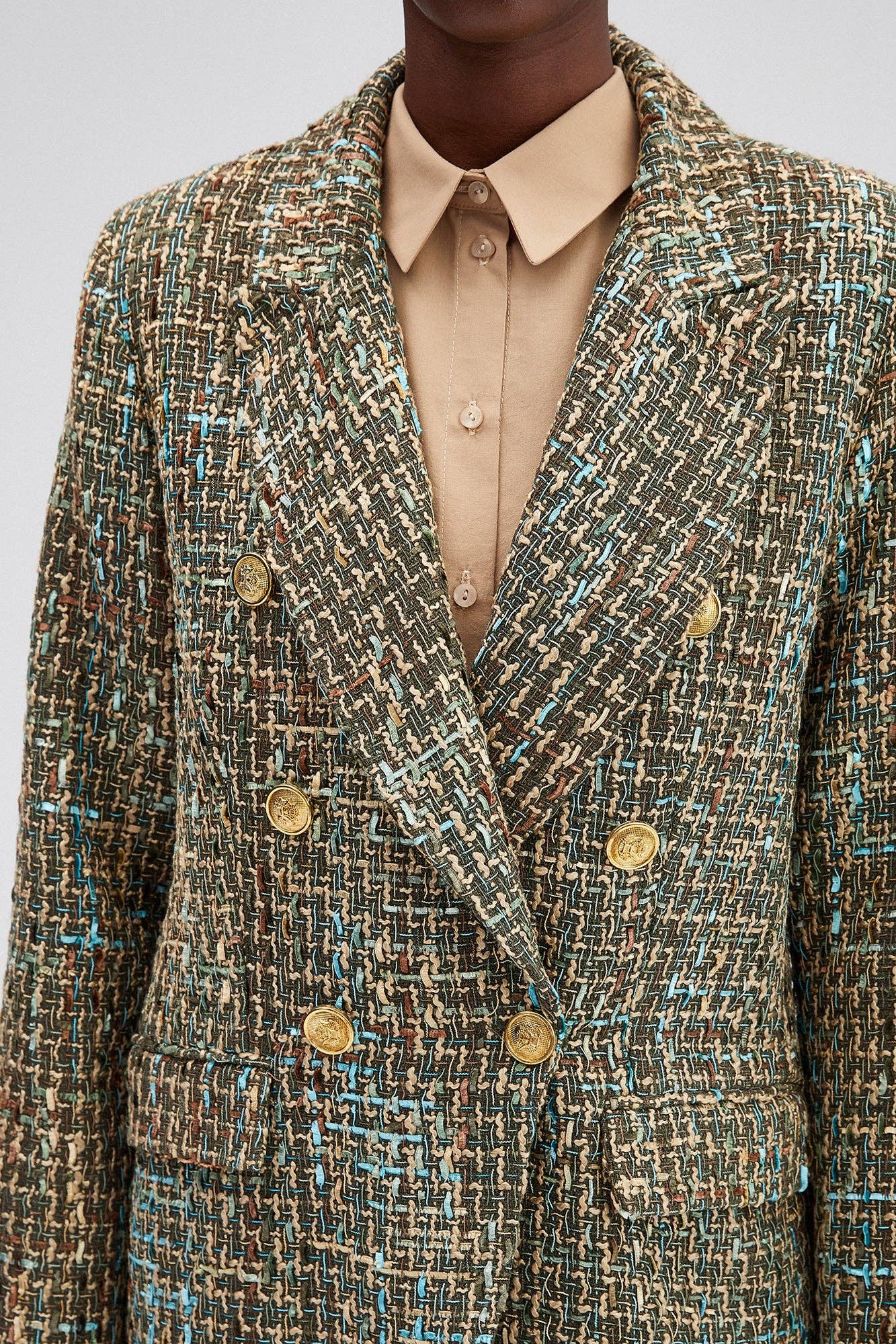 Gold Button Jacket