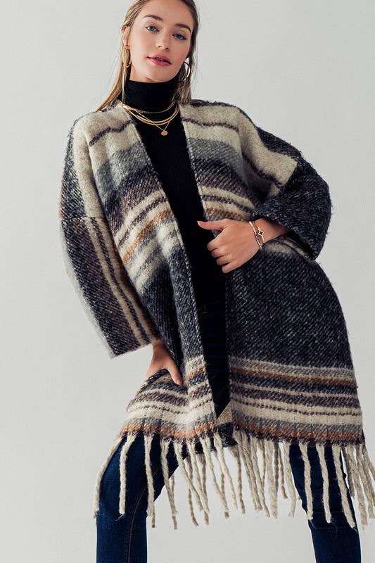 Stripe Cardigan