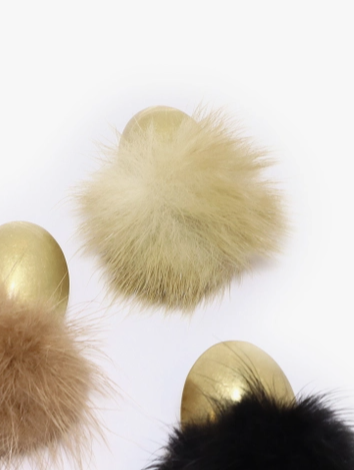 Milton Earrings Cream