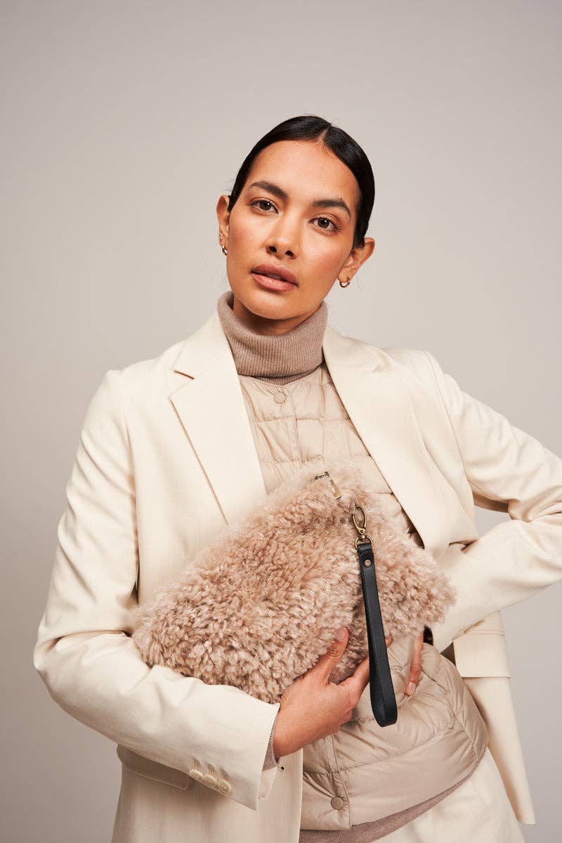 Faux Fur Clutch