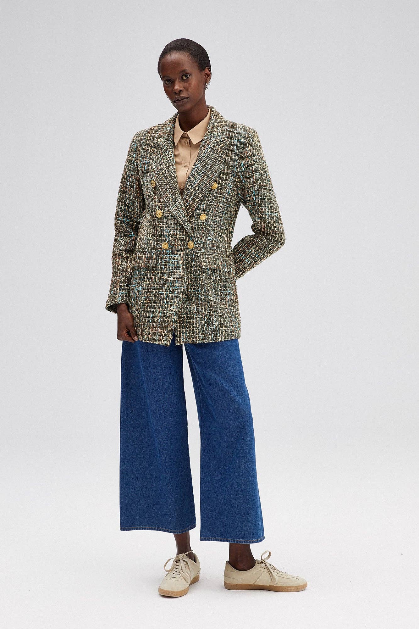 Gold Button Jacket