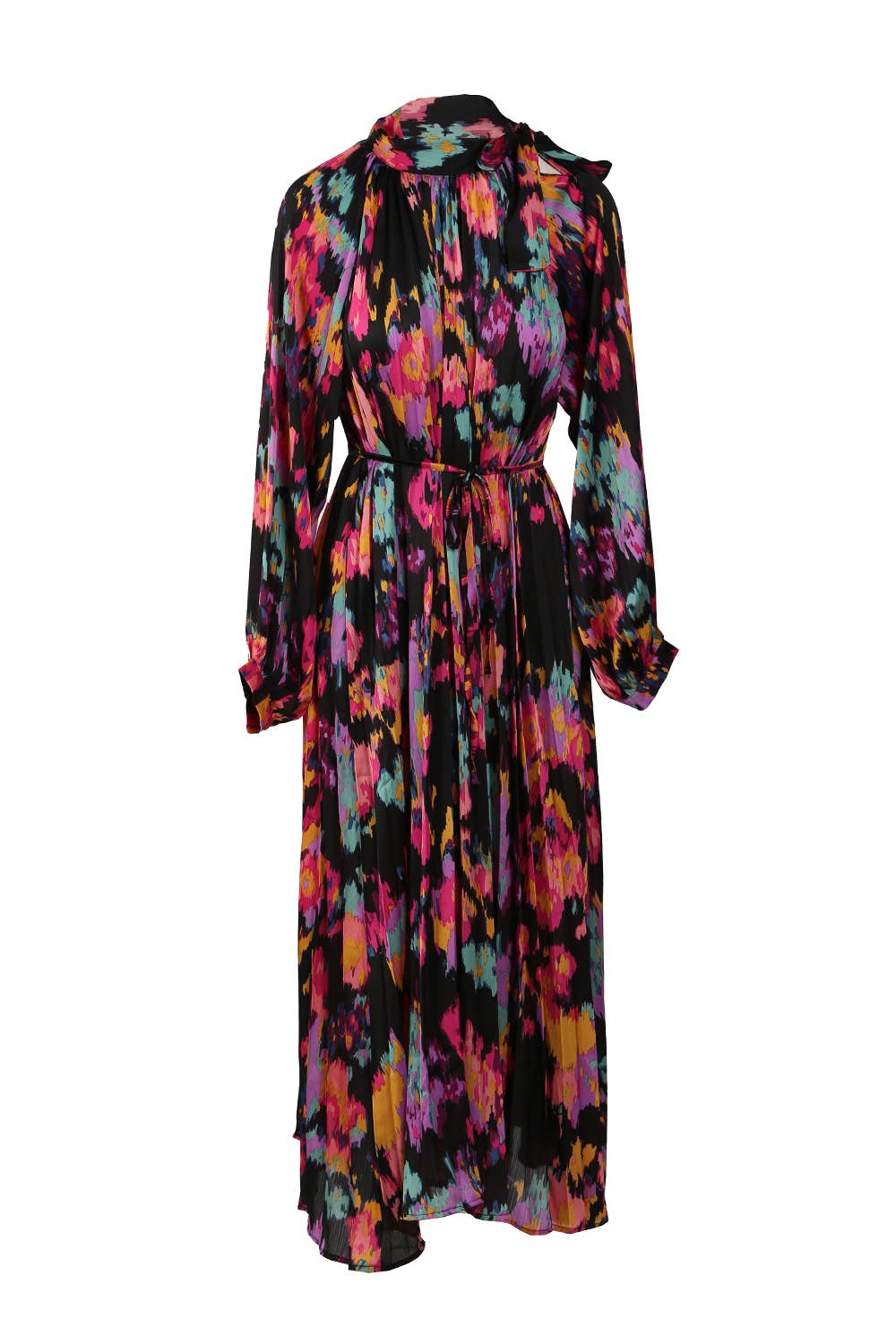 Pleated Maxi Dress