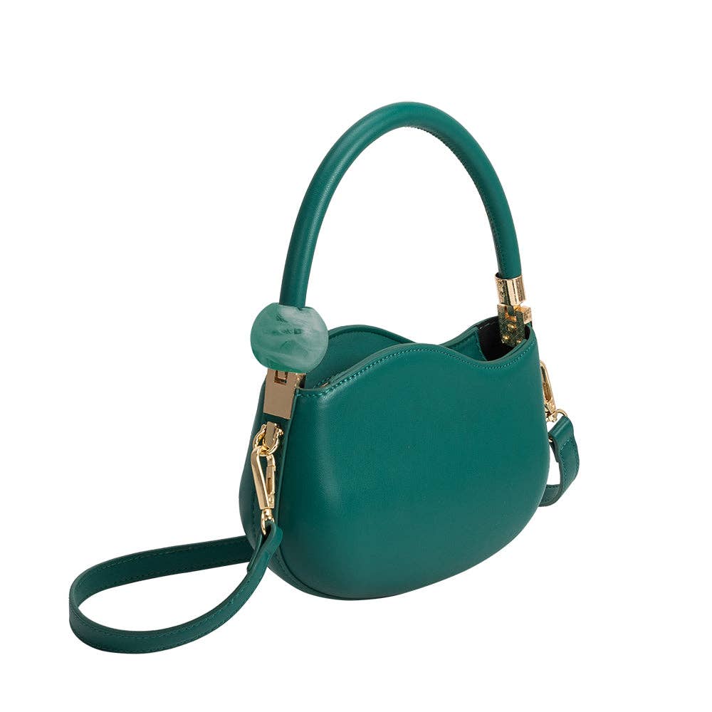 Recycled Vegan Crossbody in Jade