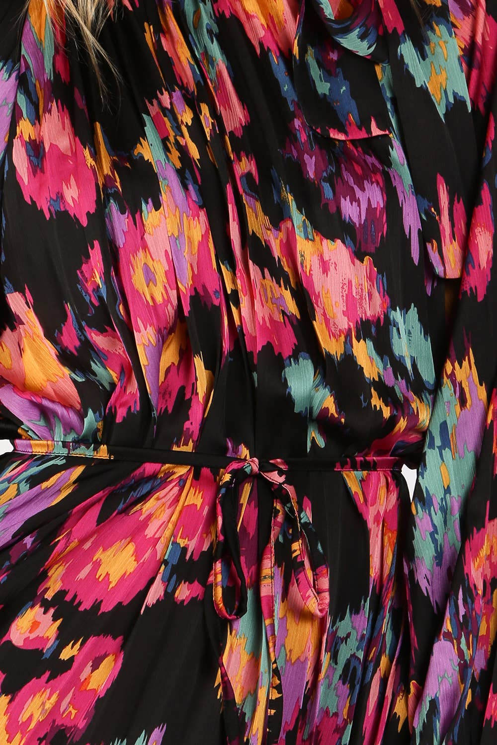 Pleated Maxi Dress