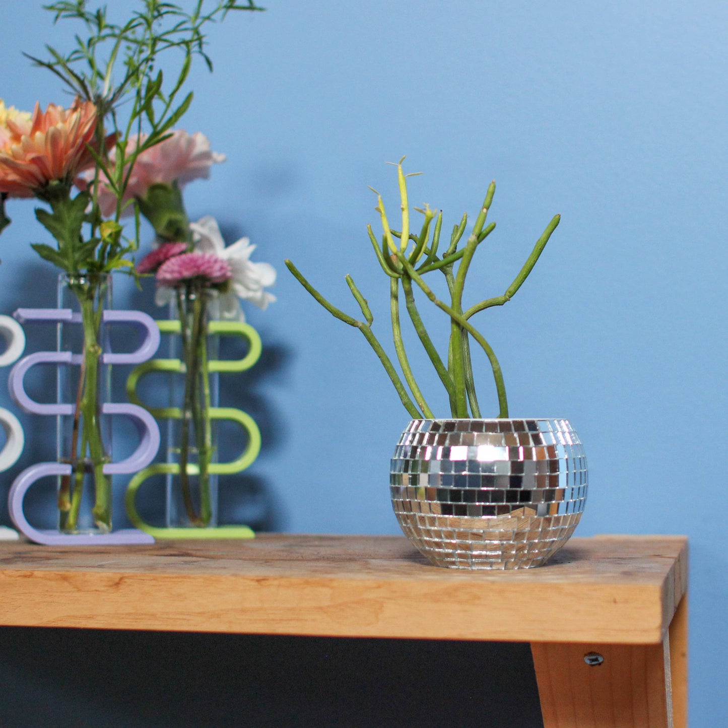 Disco Ball Planter (2")