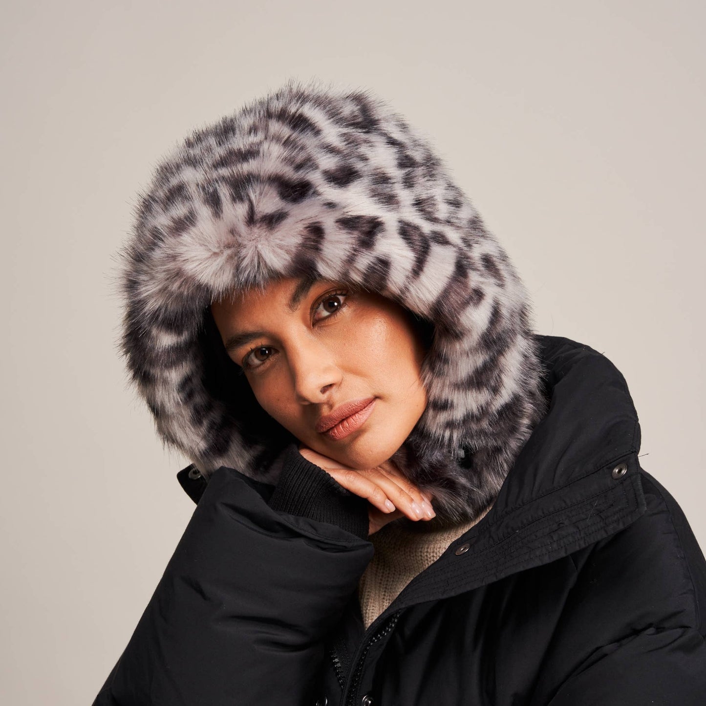Luxury Faux Fur Hood