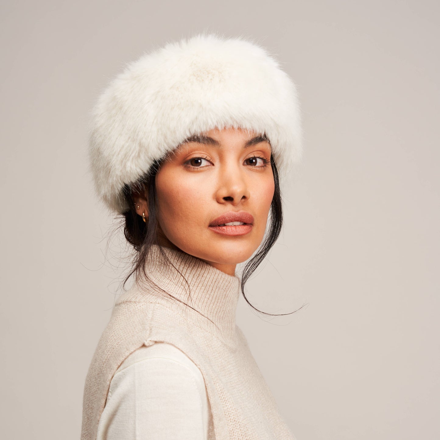 Luxury Faux Fur Huff Headband