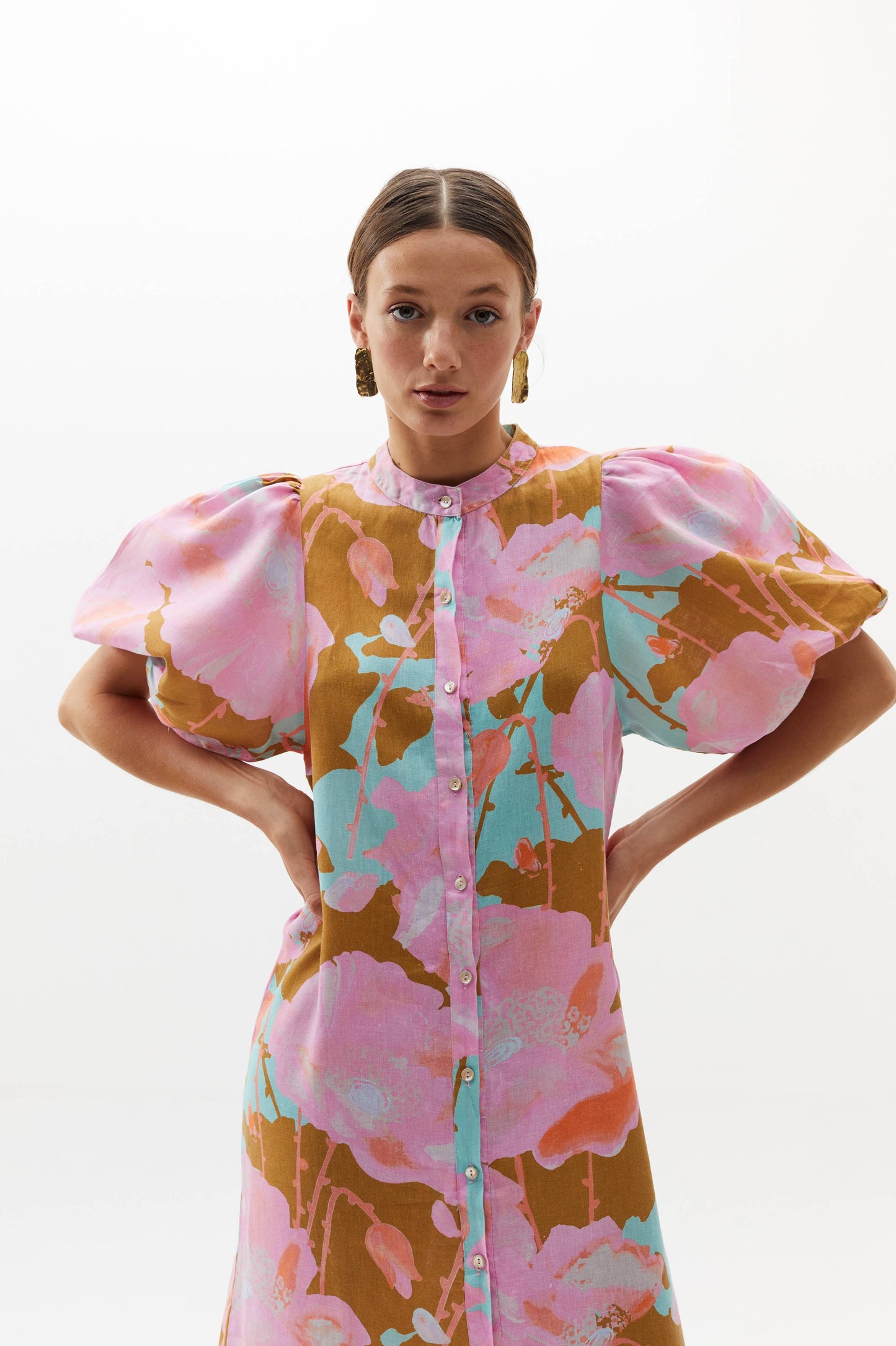 Bubble Dress - Aquarela: Aquarela