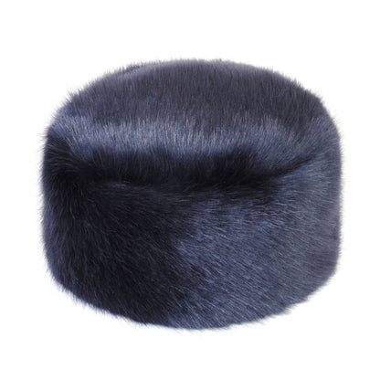 Luxury Faux Fur Pillbox Hat