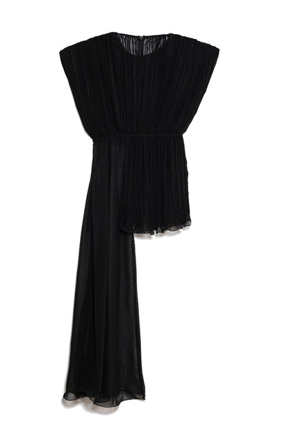 Pleated Chiffon Tunic