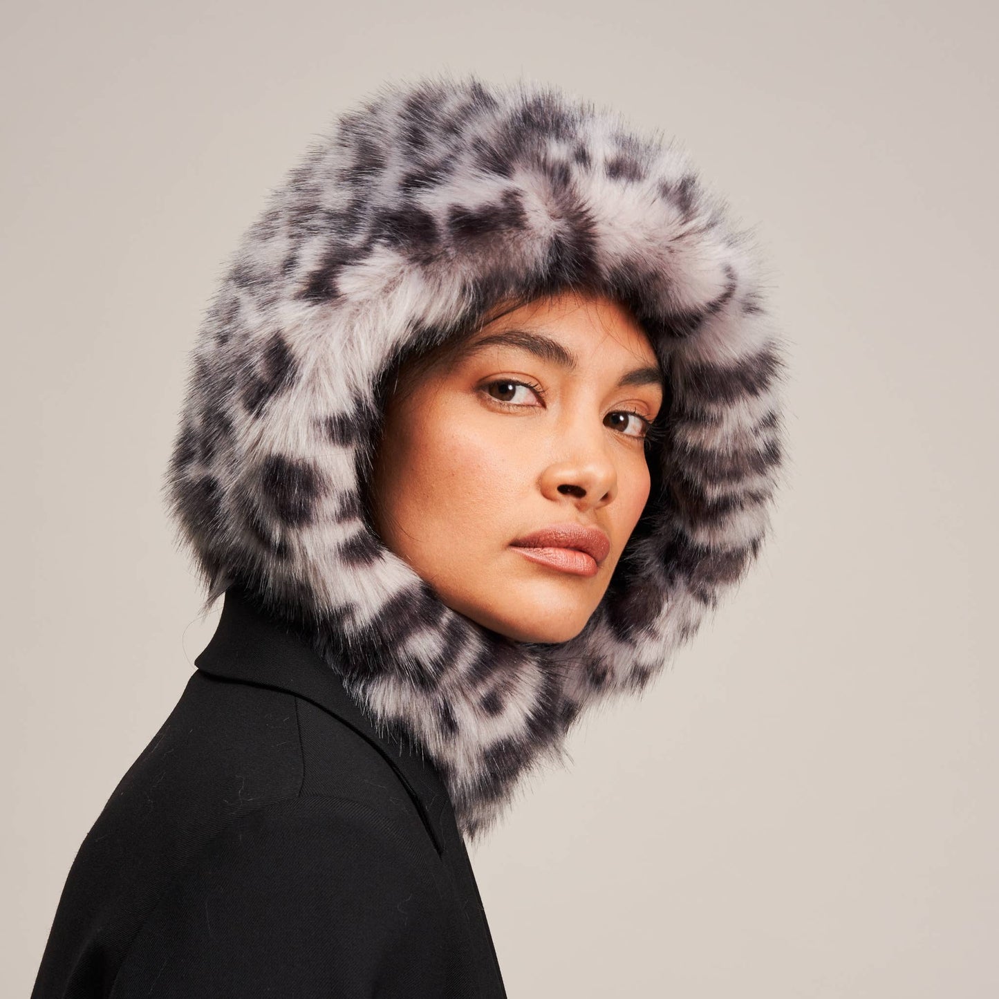 Luxury Faux Fur Hood