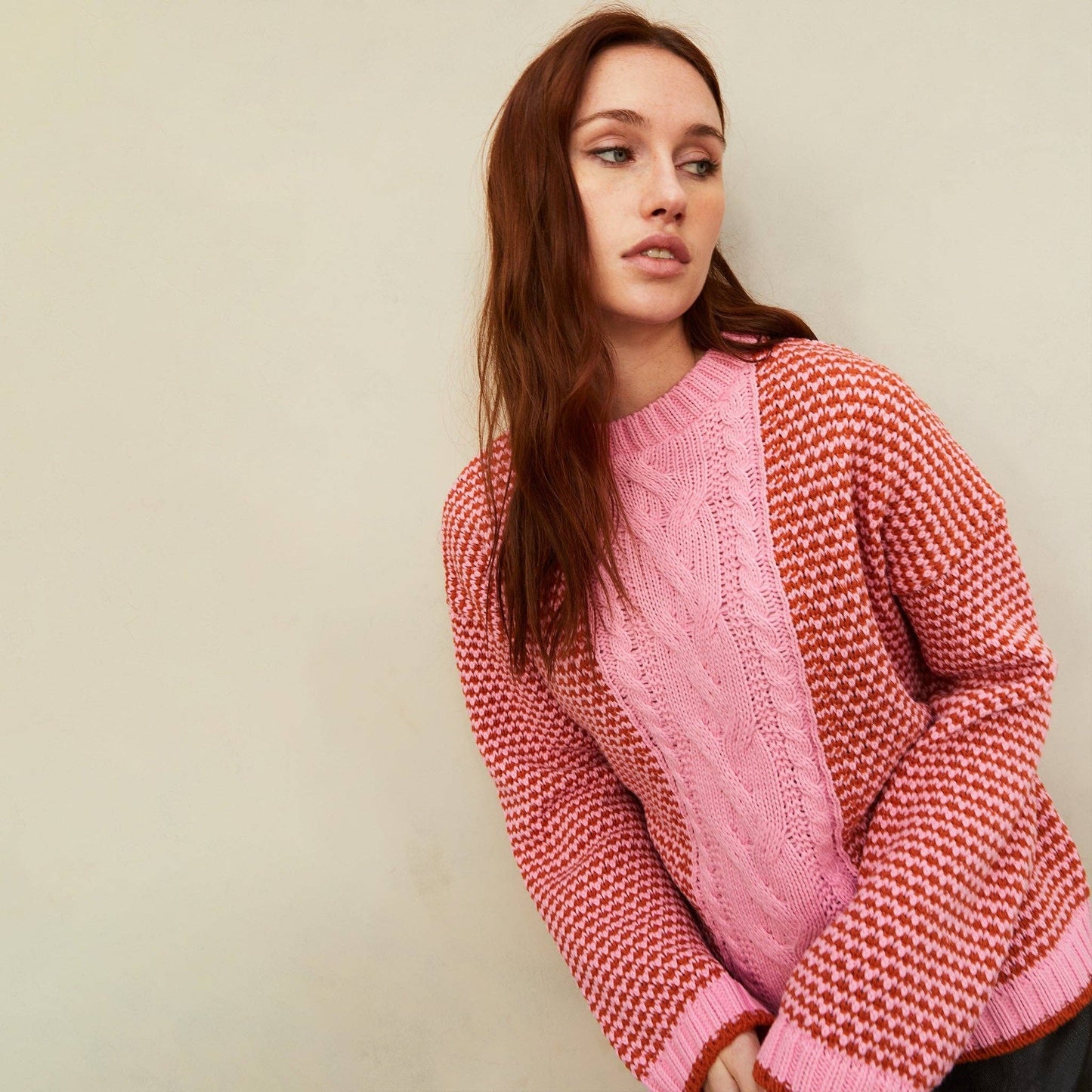 Pink Knit Sweater