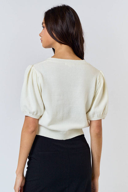 Bows Sweater Top